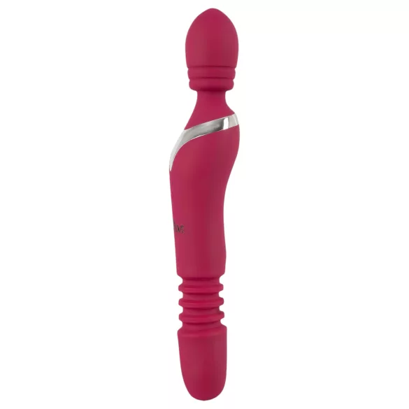 Javida Thrusting - 3in1 masseeriv vibraator (punane)