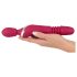 Javida Thrusting - 3in1 masseeriv vibraator (punane)