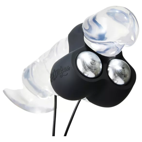 HOT Octopuss JETT - peenise pea vibraator - 2 mootorit - must