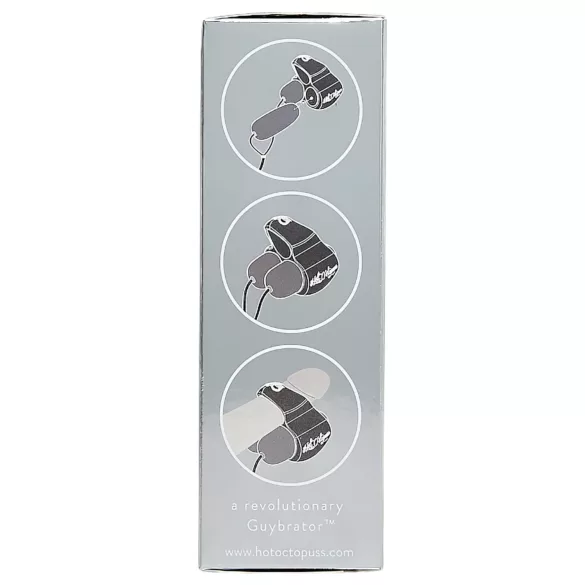 HOT Octopuss JETT - peenise pea vibraator - 2 mootorit - must