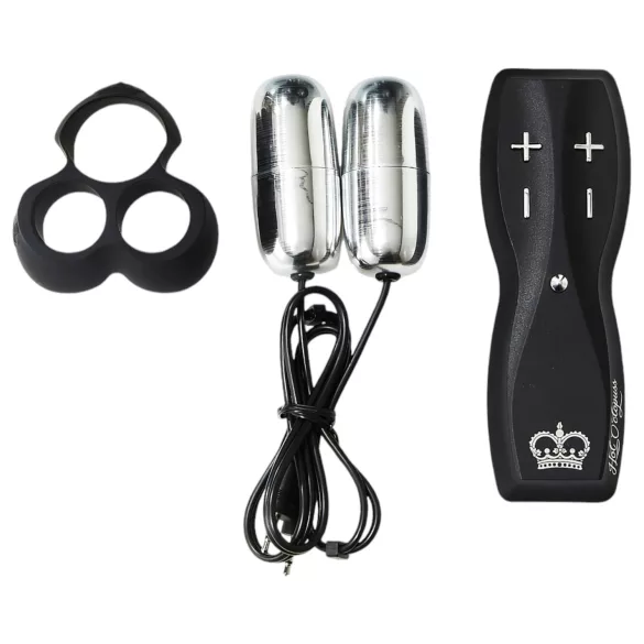 HOT Octopuss JETT - peenise pea vibraator - 2 mootorit - must