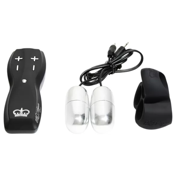 HOT Octopuss JETT - peenise pea vibraator - 2 mootorit - must