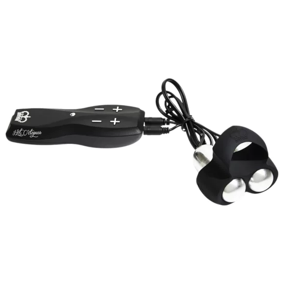 HOT Octopuss JETT - peenise pea vibraator - 2 mootorit - must