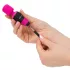 PalmPower Pocket Wand - mini vibraator massaažiks - roosa-must