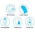 Happyrabbit Curve Slim - veekindel kliitorimasseerijaga vibraator (roosa)