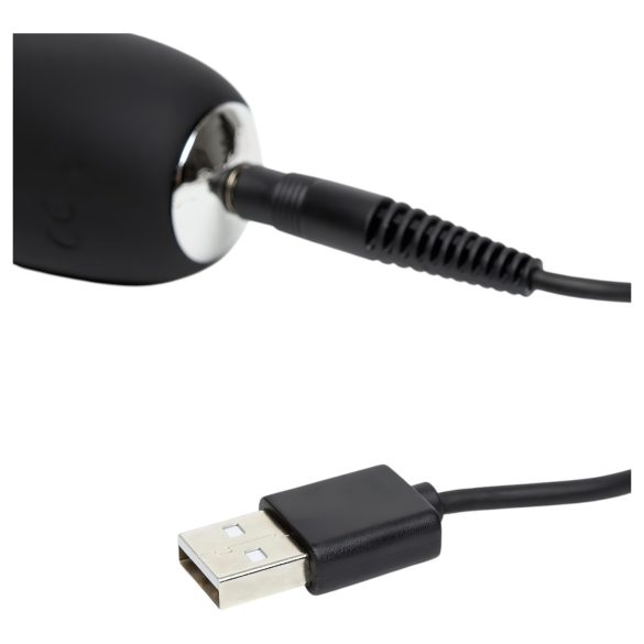 Happyrabbit - G-punkt vibraator - slim mudel - must