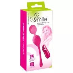 SMILE - vibraator muna puldiga - 82g - roosa