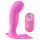 SMILE G-Spot Panty - akuga, juhtmeta strap-on vibraator (roosa)