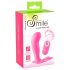 SMILE G-Spot Panty - akuga, juhtmeta strap-on vibraator (roosa)