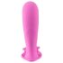SMILE G-Spot Panty - akuga, juhtmeta strap-on vibraator (roosa)
