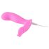 SMILE G-Spot Panty - akuga, juhtmeta strap-on vibraator (roosa)