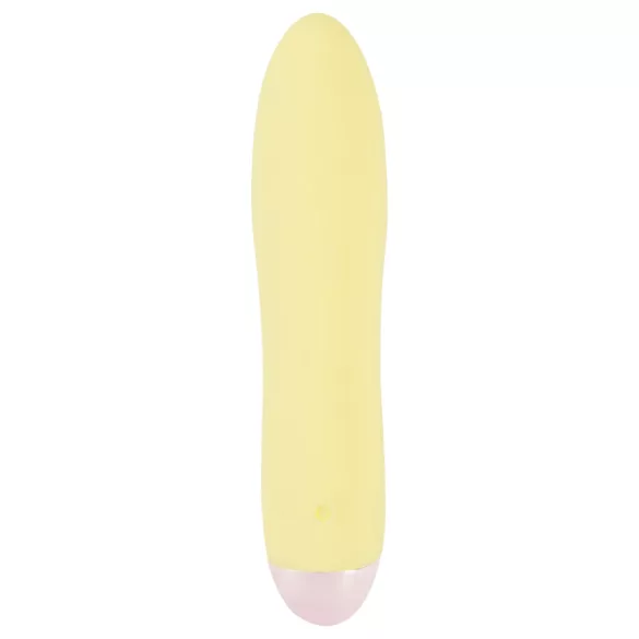 Cuties Mini kollane - laetav silikoonist vibraator (kollane)
