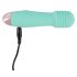 Cuties Mini Wand - laetav mini vibraator (roheline)