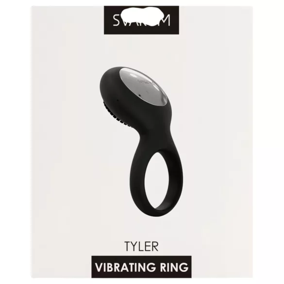 Svakom Tyler - vibro peenisering - akuga, veekindel, must
