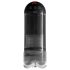 PDX Elite Extender Pro - akulaadijaga imemise-vibratsiooniga masturbaator (must)
