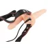 You2Toys - Strap-On - kinniseotav topeltvibraator (nahatooni)