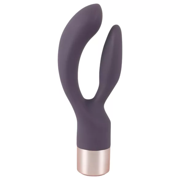 You2Toys Elegant Double - vibreeriv jänkuvibraator - akuga - lilla