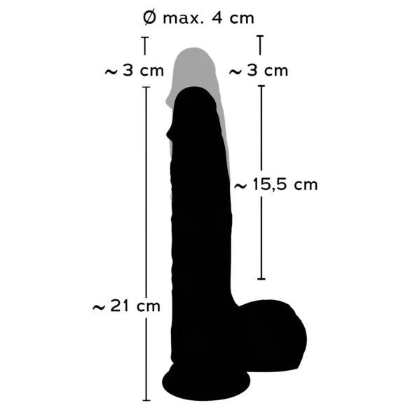 You2Toys - tõukav vibraator - naturaalne värv