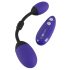 GoGasm duo - lilla-must vibratormuna komplekt naudinguks