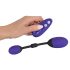 GoGasm duo - lilla-must vibratormuna komplekt naudinguks