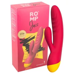 ROMP Jazz - kliitorivibraator G-punktiga - veekindel - roosa
