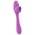 You2Toys - 2in1 vibraator - akuga, 2 funktsiooni - lilla