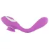 You2Toys - 2in1 vibraator - akuga, 2 funktsiooni - lilla