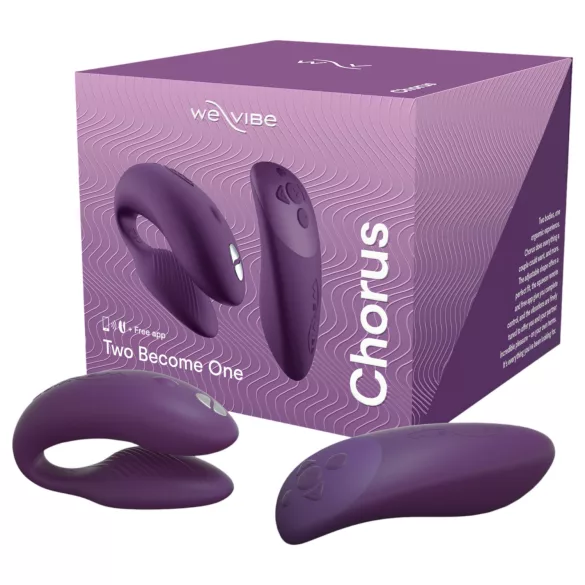We-Vibe Chorus - äpiga juhitav paarivibraator (lilla)
