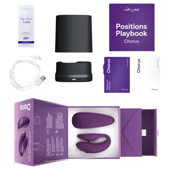 We-Vibe Chorus - äpiga juhitav paarivibraator (lilla)
