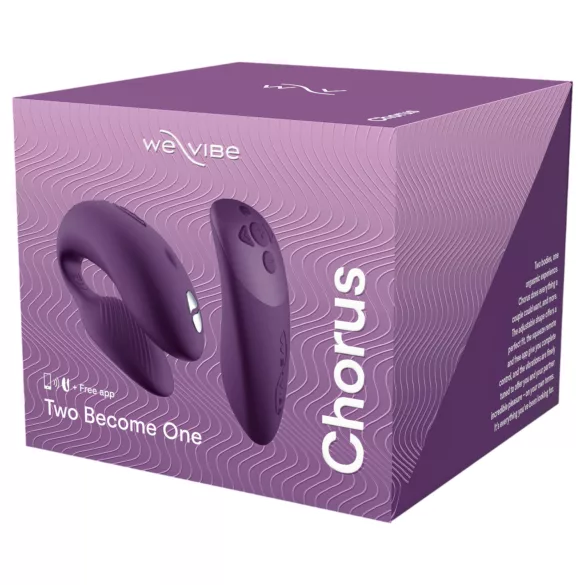 We-Vibe Chorus - äpiga juhitav paarivibraator (lilla)