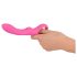 You2Toys - Dual Petit - laetav, 2 mootoriga vibraator (roosa)