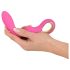 You2Toys - Dual Petit - laetav, 2 mootoriga vibraator (roosa)