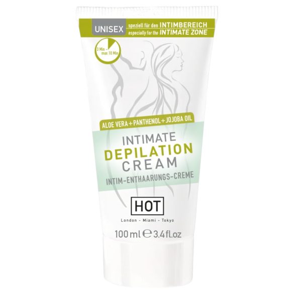 HOT Intimate - intiimne karvaeemalduskreem spaatliga (100ml)