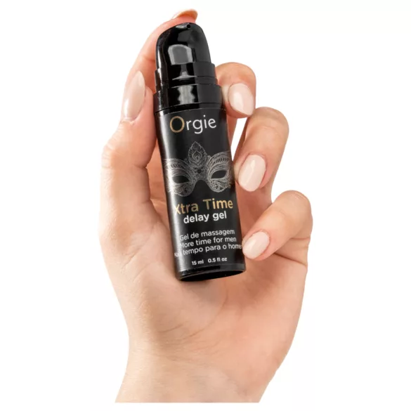 Orgie Xtra Time - meeste libesti - ejakulatsiooni edasilükkav geel 15ml