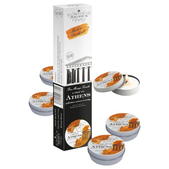 Petits Joujoux Athens - muskuse massaažiküünal (5x43ml)