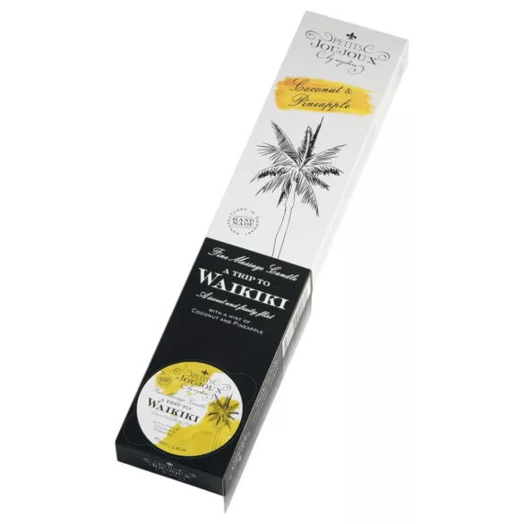 Petits Joujoux - massaažiküünal - kookos-ananass - 5x43ml