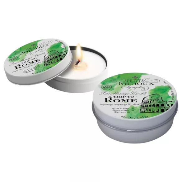 Petits Joujoux Rome - massaažiküünal - greip-bergamot - 43ml