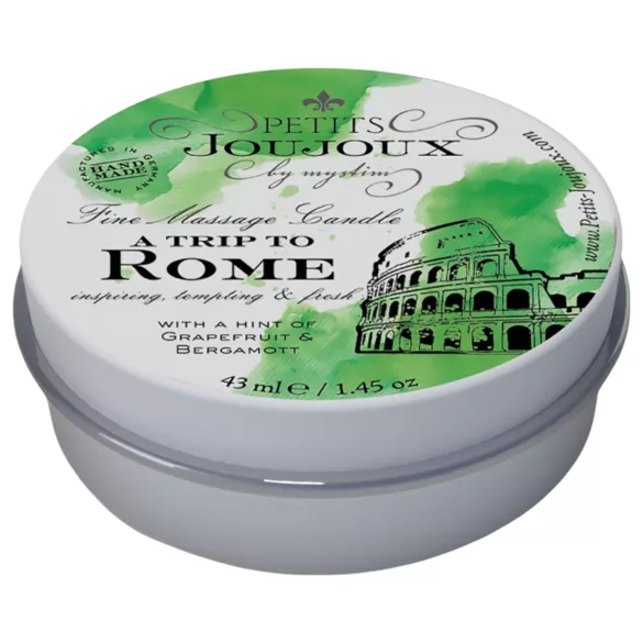 Petits Joujoux Rome - massaažiküünal - greip-bergamot - 43ml