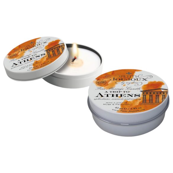 Petits Joujoux Athens - massaažiküünal - muskuse parfüüm (43ml)