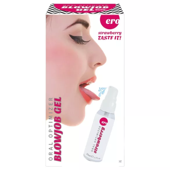 HOT - oraalseksigeel maasikamaitseline (50 ml)