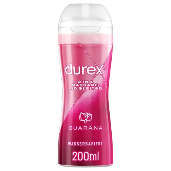 Durex - massaažiõli ja libesti - guaraana - 200 ml