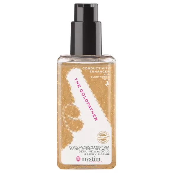 mystim - elektro seksi libesti - 23k kuld - 250ml