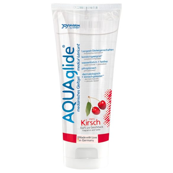 AQUAglide veebaasil libesti kirssiga (100ml)