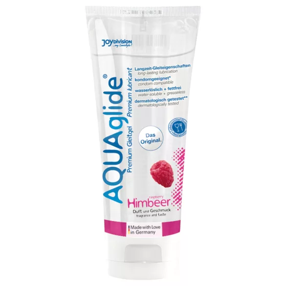 AQUAglide - veepõhine libesti - vaarika - 100ml