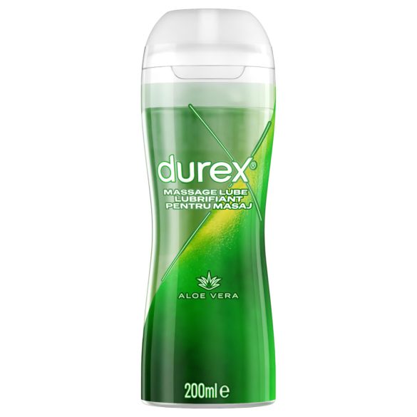 Durex - massaažiõli ja libesti - aloe vera - 200 ml