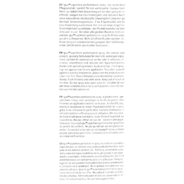 Pjur Superhõs orgasmuse stopper (20 ml)
