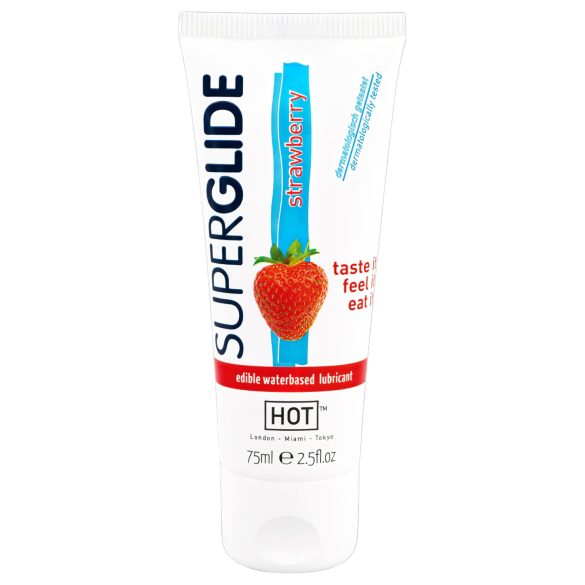 HOT Superglide Maasika - söödav libesti (75ml)