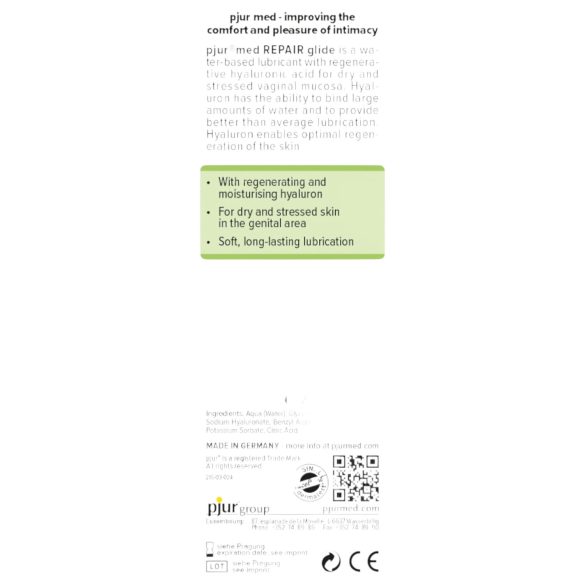 Pjur med - taastav libesti (100ml)