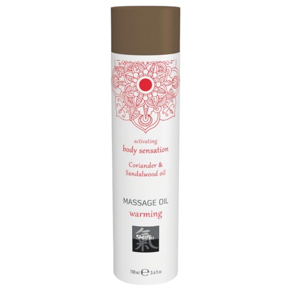 Shiatsu Warming - massaažiõli - koriander-sandaalipuu 100ml