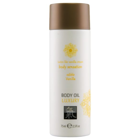 Shiatsu Luxury - söödav massaažiõli - vanilje (75ml)